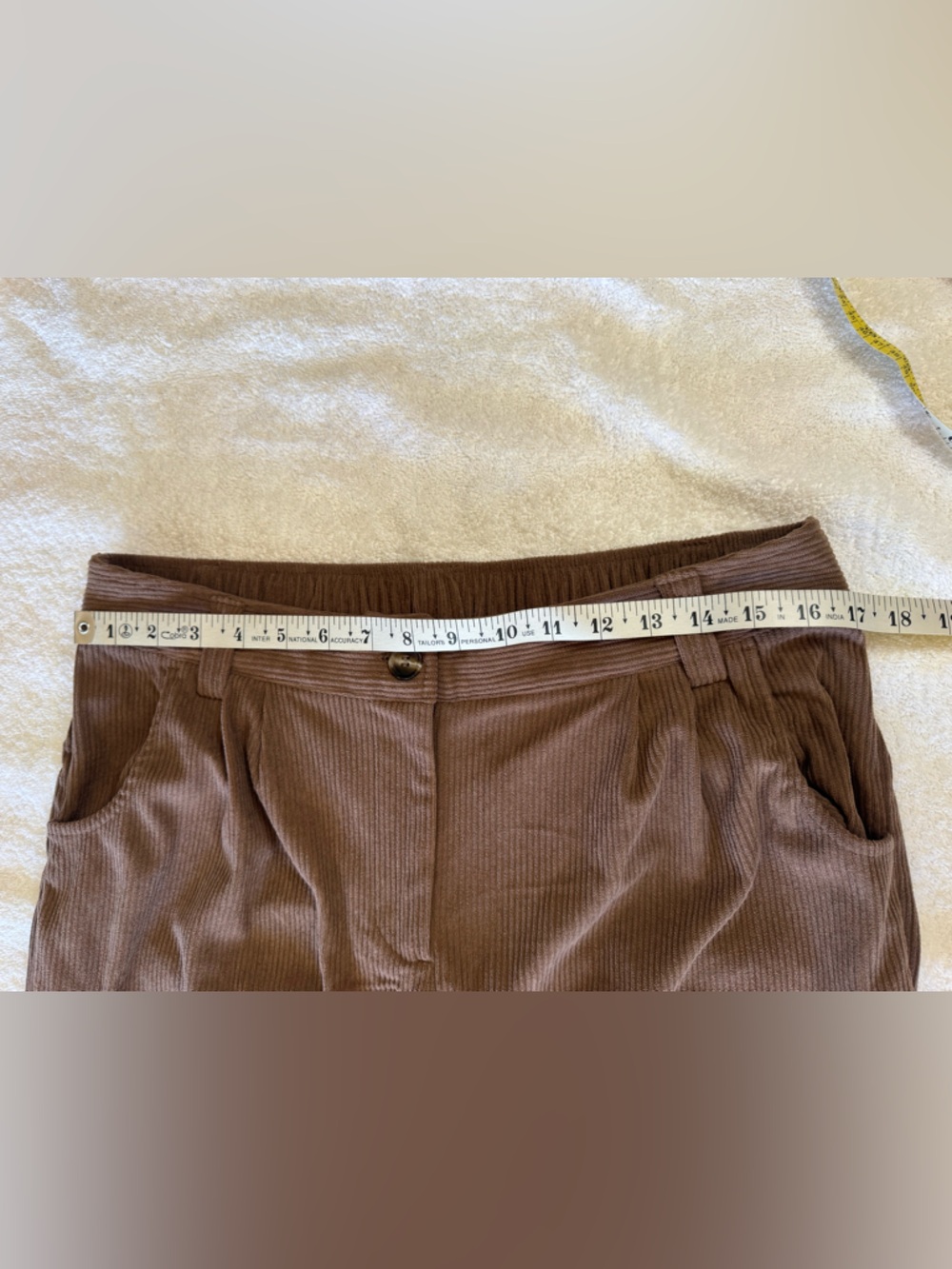 Halara High Waisted Zipper Pocket Corduroy Casual Pants - Picture 6 of 8